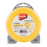 Pjovimo gija Makita E-02836; 3 mm/15 m; apvali